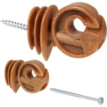 Premium Ringisolator für Gartenzaun 50 Stück