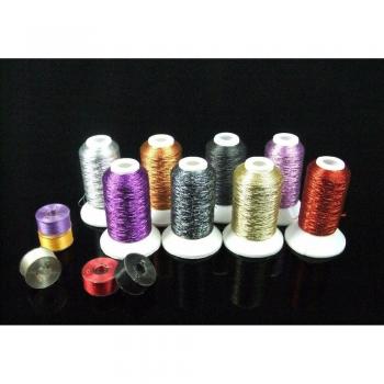 Simthread Halloween Stickgarn Metallic 8 Farben