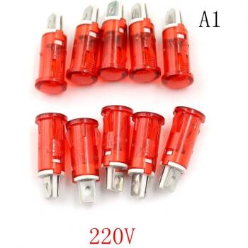Indicador Lámpara Neón 10 mm RGB