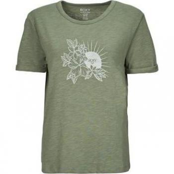 Roxy Ocean After Women's T-Shirt in Agave Green