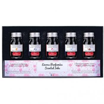 Zeichentintenset Herbin VE 5 Stück, 10 ml parfümiert