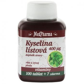 MedPharma Kyselina listová 400mcg