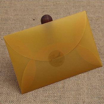 10Pcs Custom Color Sulfuric Acid Paper Envelopes for Wedding Invitations
