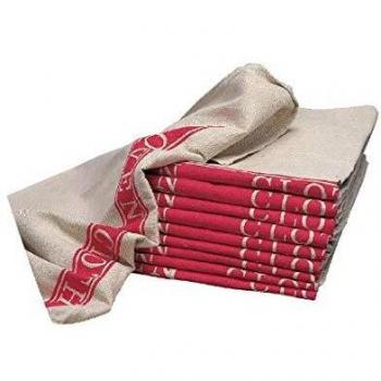 Vogue torchon anti-chaleur d'hôtel en lin et coton - 864 x 813 mm