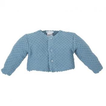 Giacca in Maglia Tricot per Bambino – 6 Mesi – Blu – 3644NUW17
