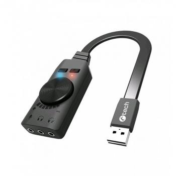 Zvuková karta C‑TECH SC‑7Q 7.1 Surround Sound Audio Switch
