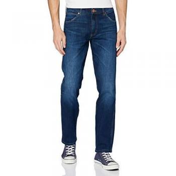 Men's Wrangler Greensboro Stretch In For Real Jeans - Blue - Size: 36/30