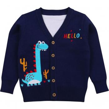 FOCUSNORM Langarm-Strickjacke für Jungen und Mädchen
