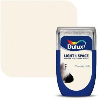 Dulux Light and Space Matt Paint, Morning Light 30ml Sample