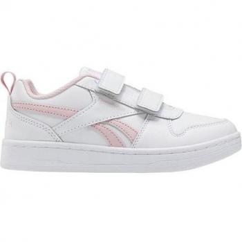 Zapatillas Reebok Royal Prime 2 j white/pink glow 2 velcro