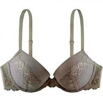 Dorina Damen T-Shirt BH CLAIRE D17219A, Einfarbig, Gr. 75A, Elfenbein