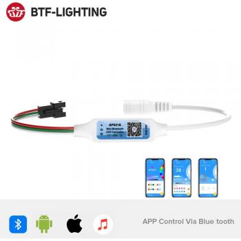 Mini Bluetooth Controller for WS2812B LED Strips