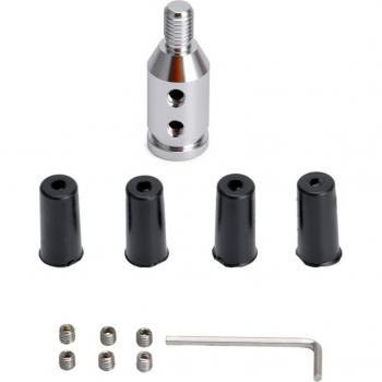 Universeller Schaltknauf Adapter für M10x1.5/M12x1.25 Gewinde Aluminium Legierung PQY-SBA01
