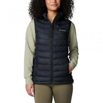Chaleco Columbia Powder Lite II negro mujer - L