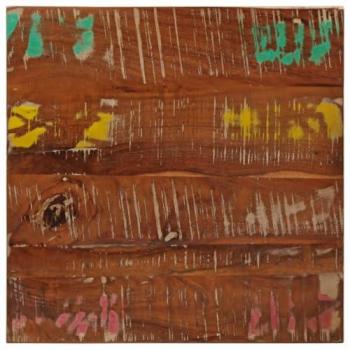 VidaXL Table Top 50x50x2.5 cm Square Solid Wood Reclaimed