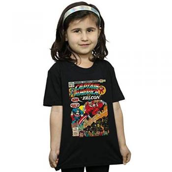 Captain America and Falcon Comic Cover T-Shirt