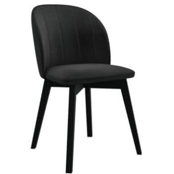 Sedia Racine 104 Nero Velvet 2219