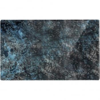 Tusa VEGA Rectangular 26x16.2x1.5 cm – Kit de 2 piezas (negro/azul)