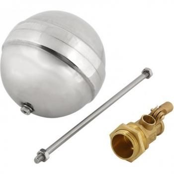 1 PC Water Float Ball Valve DN25 Brass Male Thread