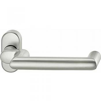 Pomo Ovalado para Puerta VK9 06 1016 Aluminio