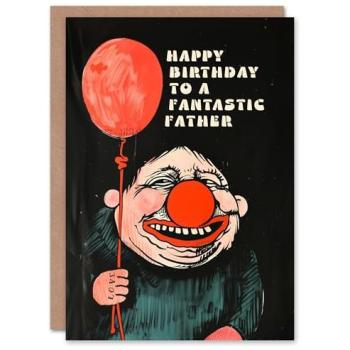 Oddball Balloon Birthday Card for the Ultimate Father