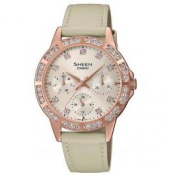 Casio Damen Uhr SHE-3517PGL-9AUEF