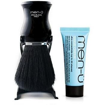 Brocha de Afeitar Men‑Ü Pro en Negro