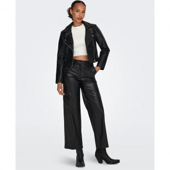 Pantalón de mujer polipiel largos jdy