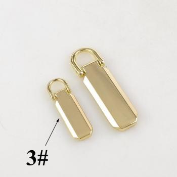 10Pcs Metal Zipper Pull Tabs for DIY Sewing Accessories