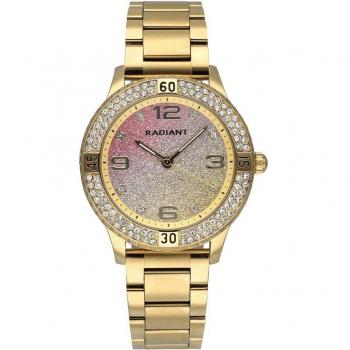 Radiant - Reloj de mujer Frozen RA564202 de acero y correa dorada