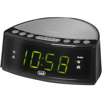 Reloj Despertador Trevi RC 846 D Negro/Gris