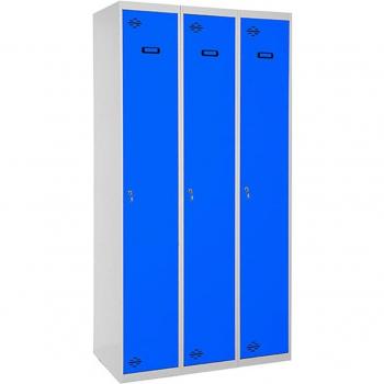 Taquilla SIMONLOCKER PROF.MON. SINGLE 3/3 300 (900) GR/AZ - 96133W3196 - Simon Rack