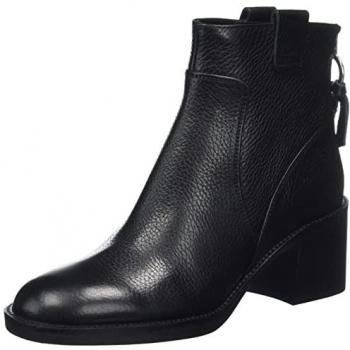 Botines de Mujer Geox D Giulila en Negro con Cremallera Trasera