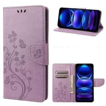 König Design Wallet Case für Xiaomi Redmi Note 12 Poco X5 5G, Violett