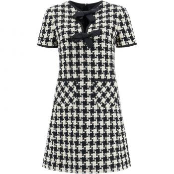 Valentino Beige Mini Dress with Bow
