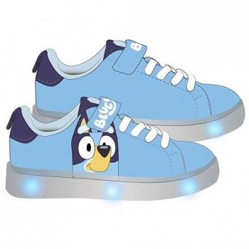 Ljusblå Sportskor med LED Bluey