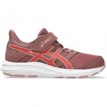 ASICS Jolt 4 PS Negro/Red Fiery Nan Kids Running Shoes