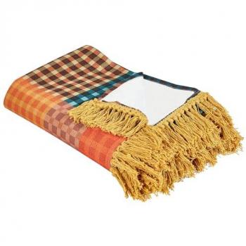 Tapis de Pique-nique Multicolore en Coton 200x200 cm