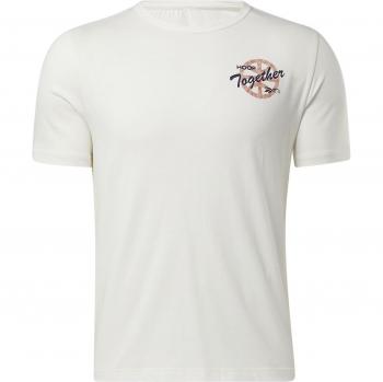 Reebok Classics T-Shirt A Maniche Corte All Are Welcome Here Hoop Together Chalk S
