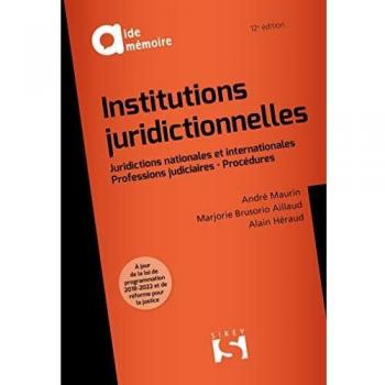 Institutions juridictionnelles - 12e ed.