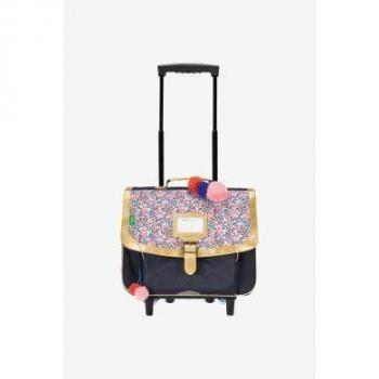 Cartable Tann's LILY TROLLEY 38CM Bleu
