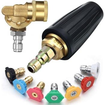 Pressure Washer Turbo Nozzle Accessory Kit 4000PSI