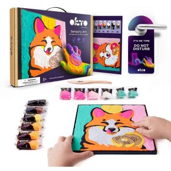 Fox Clay Quest: Sensory Air‑Dry Painting Kit