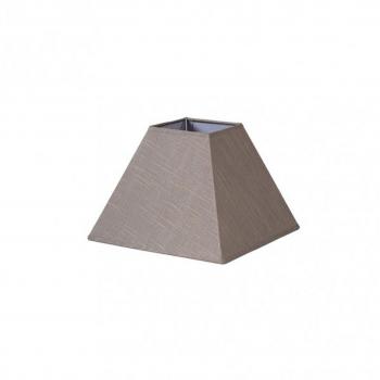 Abat-jour Tenorio gris en lin E27