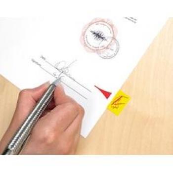Post‑It Segnapagina Index QUI 25,4 × 43,6 mm – 50 pezzi