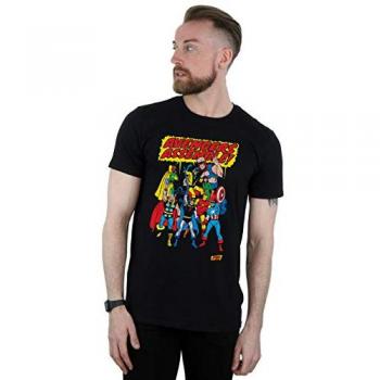 T-shirt Avengers Assemble Marvel Comics uomo