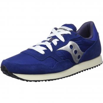 Saucony DXN Trainer Vintage, Sneaker Uomo, Blu (Nvy/SIL 5), 40.5 EU