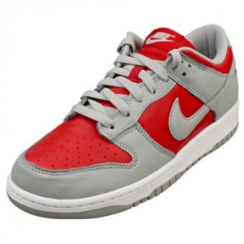 Nike Dunk Hombre Zapatillas - Rojo - Talla: 43 - Piel - Foot Locker Red