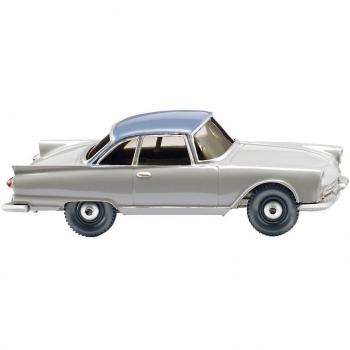 Wiking 012802 H0 PKW Modell DKW 1000 Spezial Sportcoupé - fenstergrau/brillantblau