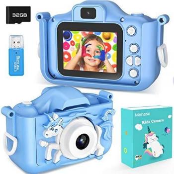 AOKEY Dual‑Lens Foto‑Cam 20 MP – 2″ Touchscreen, 32 GB TF